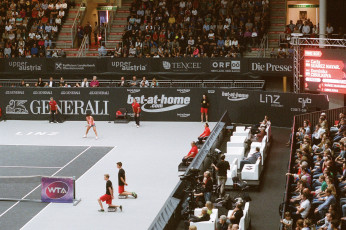 Tennis, Generali Ladies, Linz, Dominika Cibulková gegen Carla Suárez Navarro, 15. Oktober 2016