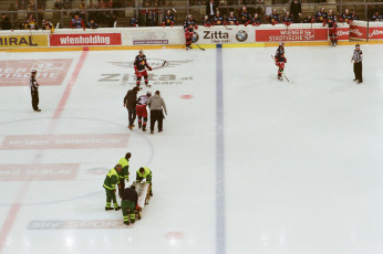 Eishockey, Albert Schultz Eishalle, Wien, UPC Vienna Capitals gegen EC Red Bull Salzburg, 4. Dezember 2016