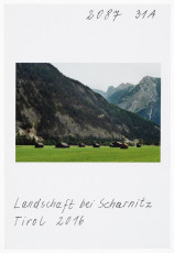 Landscape near Scharnitz, Tyrol 2016